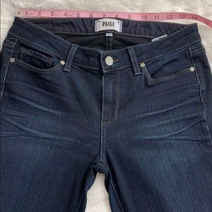 PAIGE Skyline Skinny Jeans Dark Wash 28